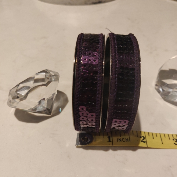 Royal purple bangles - Picture 2 of 8